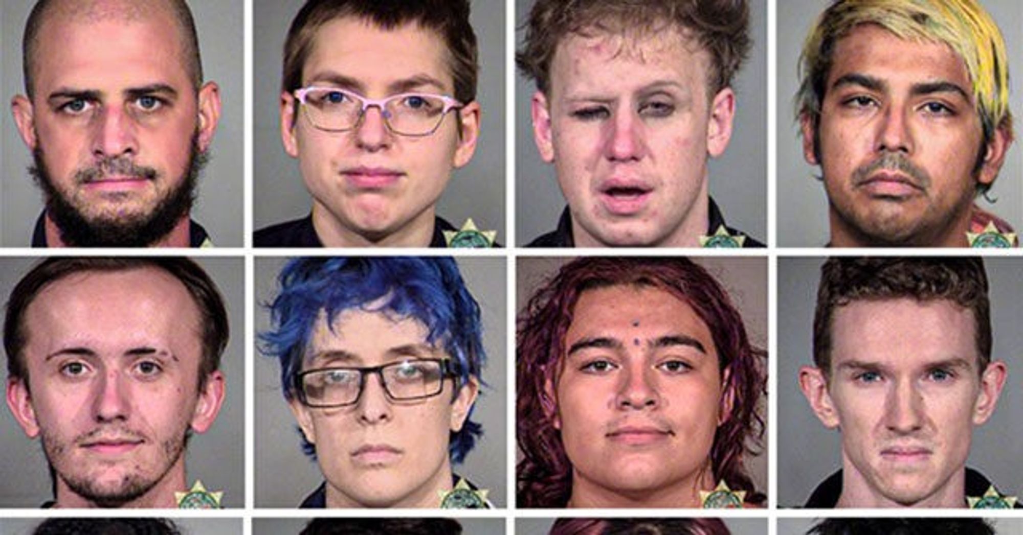 Antifa Mugshots Several Portland Rioters Released Without Bail