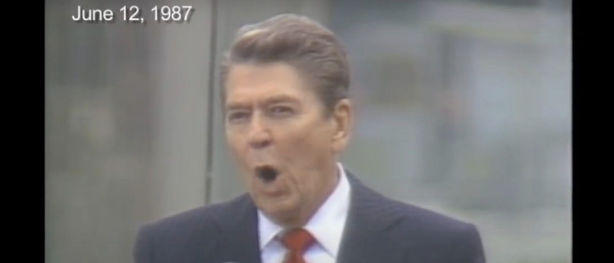 ‘Mr. Gorbachev, Tear Down This Wall!’: Ronald Reagan Delivered His ...