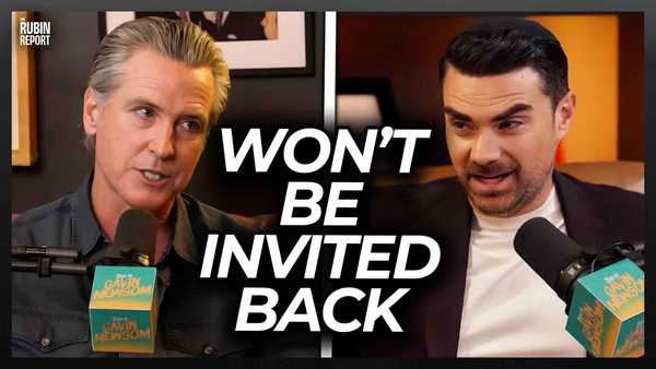 Gavin Newsom Got Visibly Pissed When Ben Shapiro Refused to Back Down on This Question