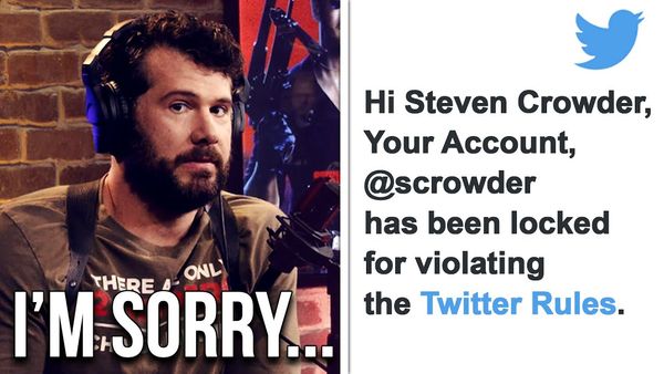 Dear Twitter, I'm Sorry... | Louder With Crowder