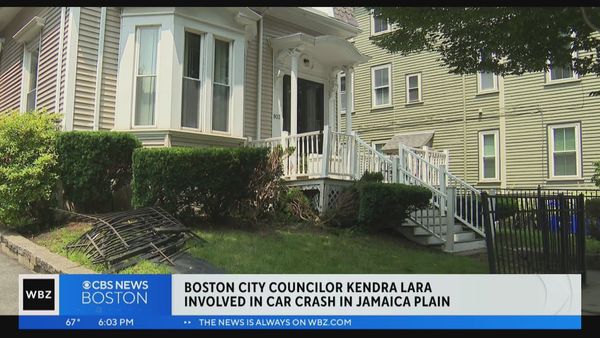 Boston City Councilor and son injured after she crashes unregistered car into house while driving on revoked license, reports say