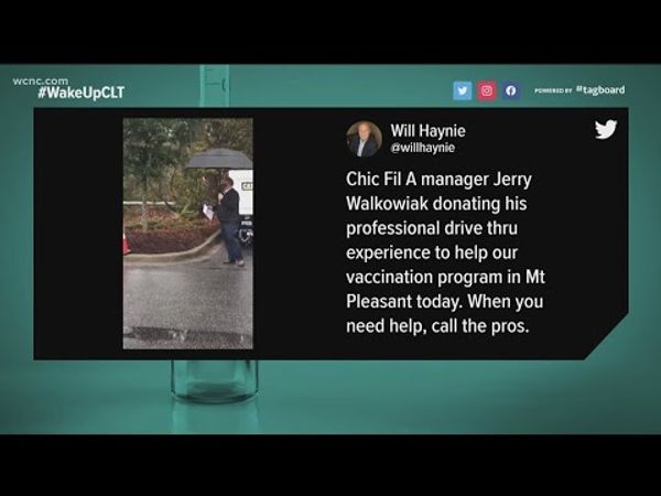 Chick-Fil-A Took Over A Vaccine Line After A Glitch, And Saved The Day