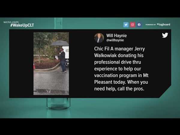 Chick-Fil-A Took Over A Vaccine Line After A Glitch, And Saved The Day