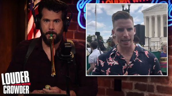 ROE OVERTURNED!!! LIVE Coverage From Outside the Supreme Court | Louder with Crowder