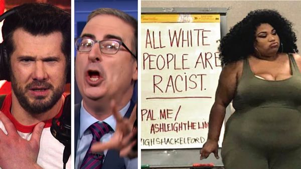 John Oliver GASLIGHTS His Audience on CRT | Louder With Crowder