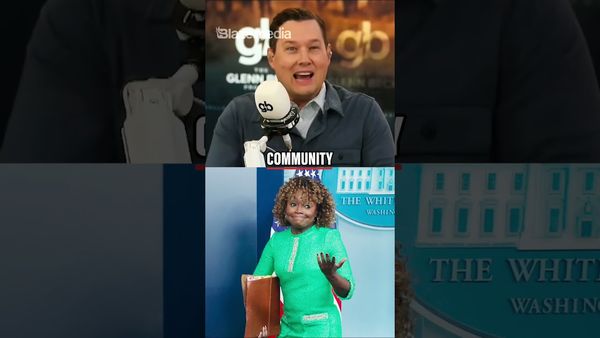 Karine Jean-Pierre struggles with reality after "leaving" democrat party #megynkelly #studoesamerica