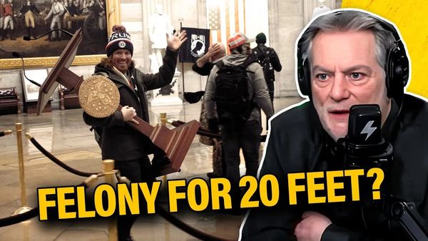 "Lectern Guy" from January 6th SPEAKS OUT on His Full Experience