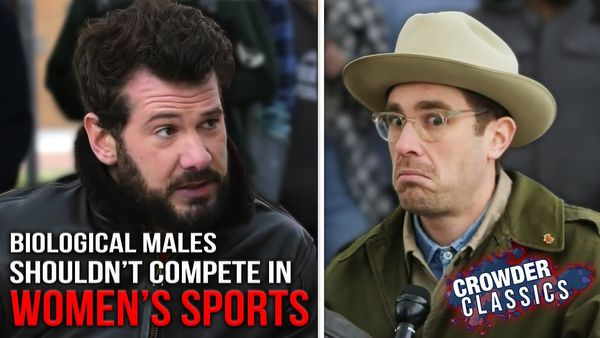 Leftist "Journalist" INSTANTLY REGRETS Debating Me... | Louder With Crowder