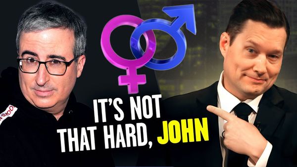 John Oliver Called Out as "Biology Denier" on Trans Athletes | Ep 1045