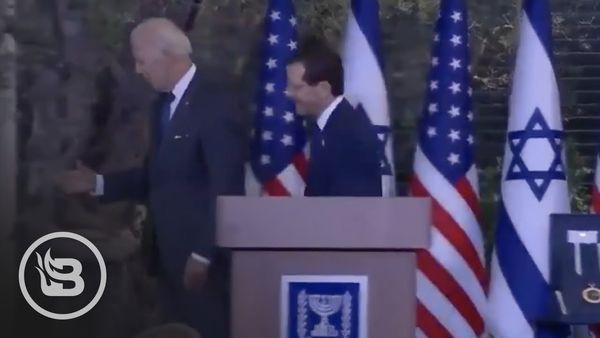 Biden Goes BRAINDEAD on Stage, Gets Lost, and Tries to Shake Invisible Person's Hand