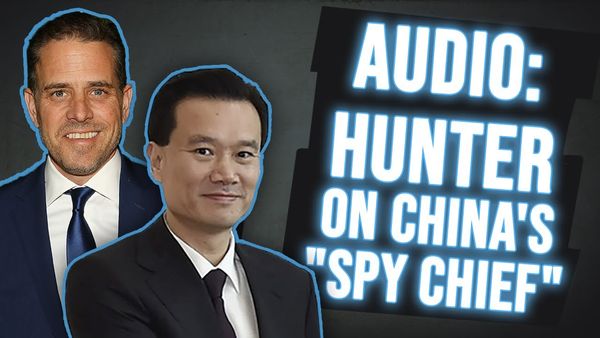 NEW AUDIO: Hunter Biden caught discussing partnership with China 'spy chief'