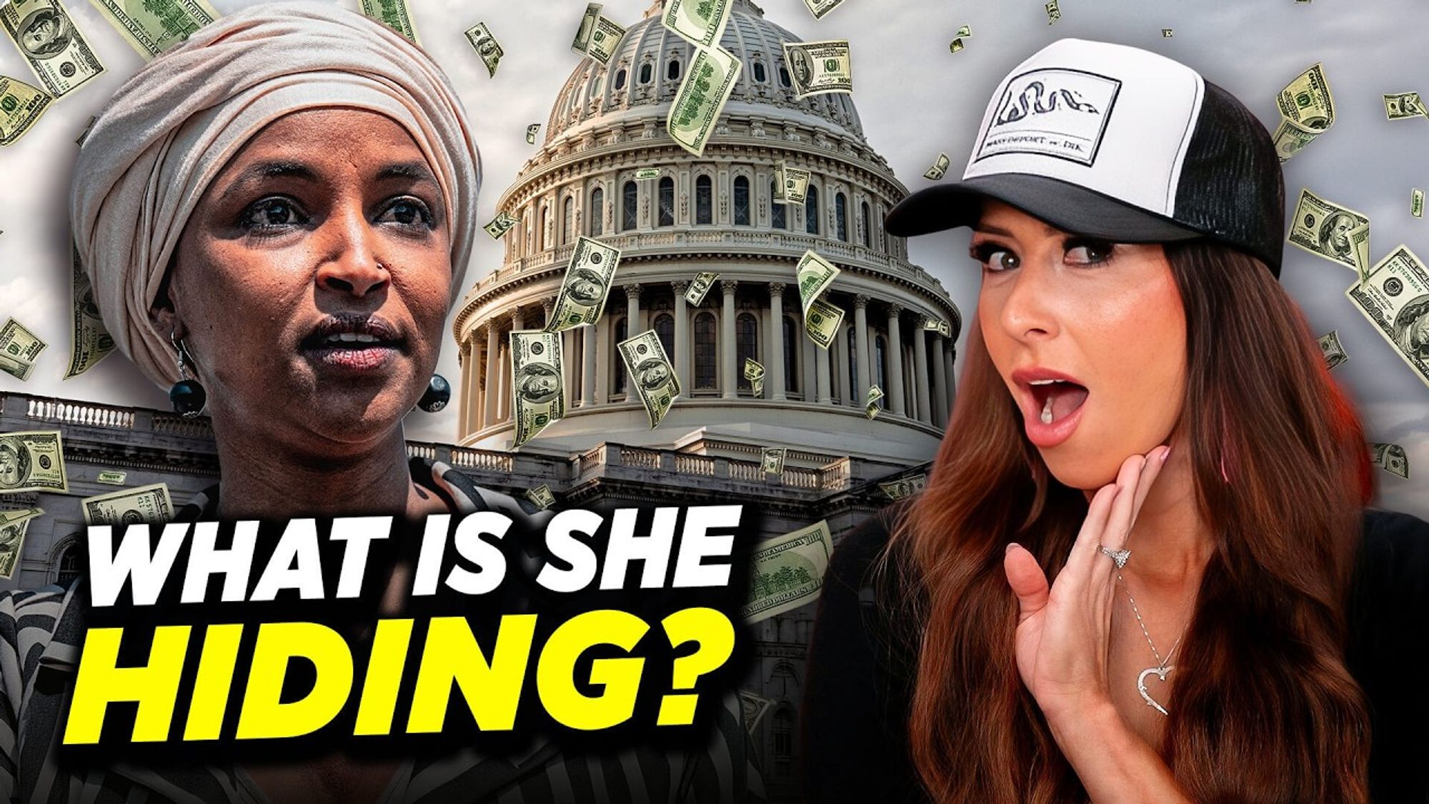 Ilhan Omar's Net Worth "Somehow" SKYROCKETED... And Now She's in Panic