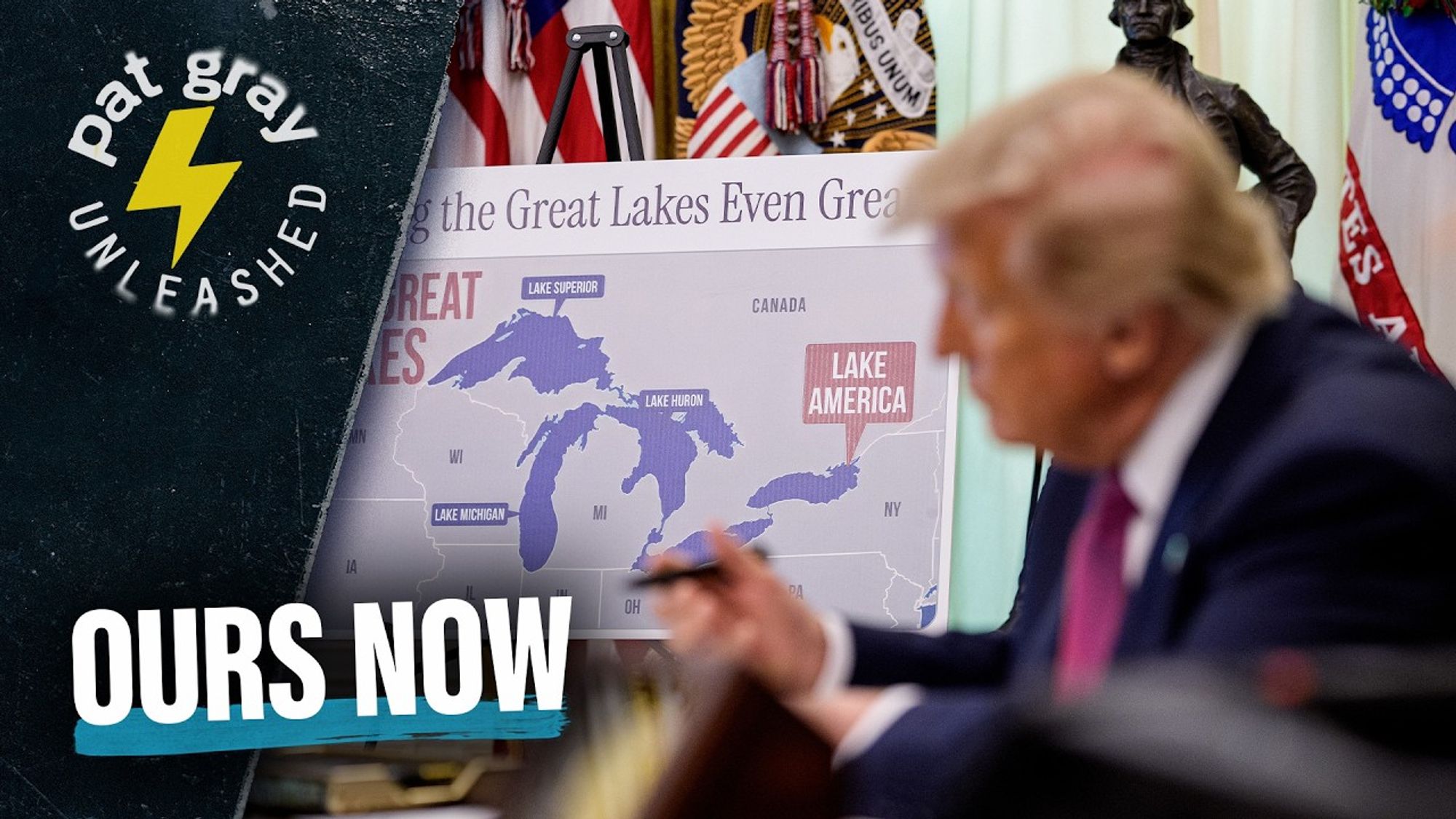 First, the Gulf of America. Now, It’s Lake America | 8/28/26
