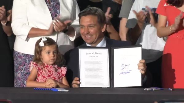 Gov. Ron DeSantis signs bill banning biological males from competing on women's sports teams