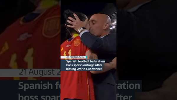 Spain's ex-soccer president to stand trial for sexual assault after kissing female player at World Cup celebration