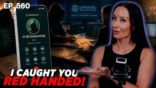 BUSTED! I Exposed How H-1B Workers Secretly Outsource Their Jobs to India | 8/20/26