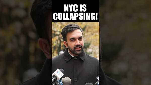 Zohran Mamdani Humiliated as He Is Forced to Admit This