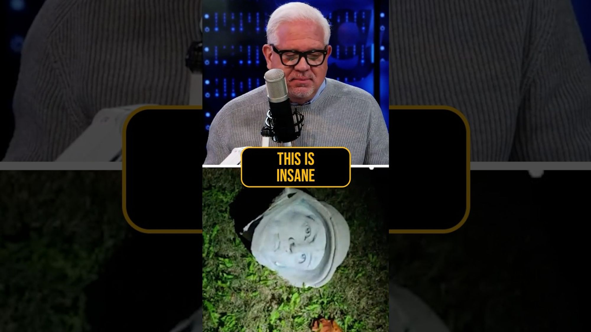 He BEHEADED A Marine Statue?!