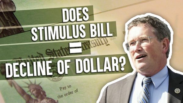 Rep. Massie: Stimulus Bill expected today...but it could lead to COLLAPSE OF THE DOLLAR?