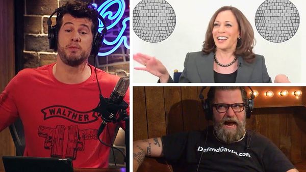 Phony Kamala Harris Lies About Tupac! ...and Gavin Makes Fun of Tupac | Louder With Crowder (2019)