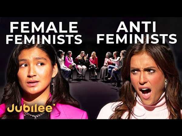'Why are you trying to write us out of history?' Feminists and anti-feminists clash over what a 'woman' is