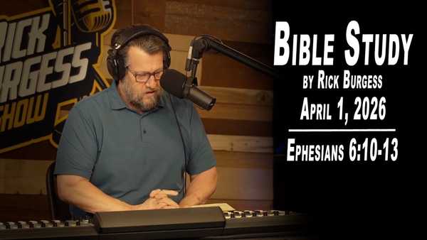 Bible Study by Rick Burgess | LIVE | 4/1/26