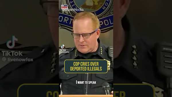 Why is this cop CRYING over this? #patgray