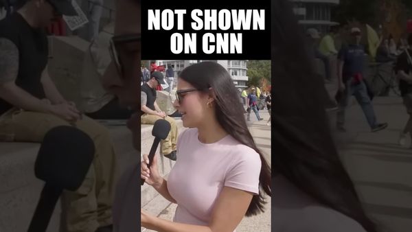 The Exact Moment Host Realizes Boomer Protester Is a Monster