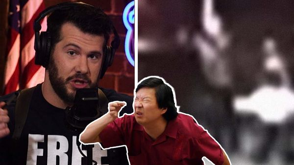 Prosecution LIE: Kyle NEVER Pointed His Gun at Anyone! Crowder Debunks! | Louder With Crowder