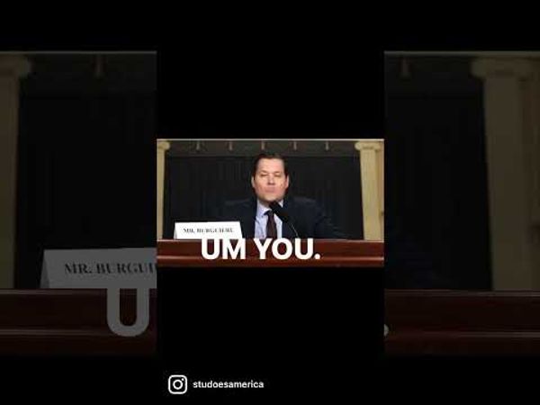 How to handle #AdamSchiff in a hearing. #shorts