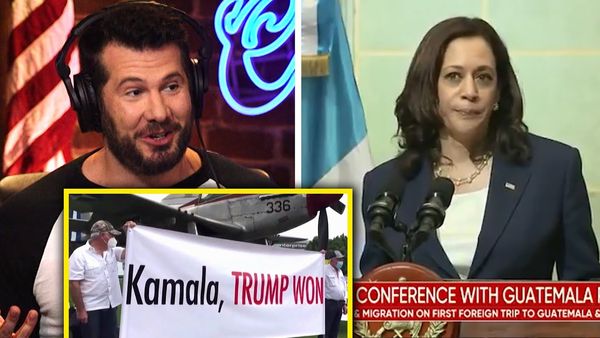 Open-Borders-Kamala Tells Latinos NOT TO COME!? | Louder With Crowder