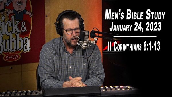 Men's Bible Study by Rick Burgess - LIVE - January 24, 2024