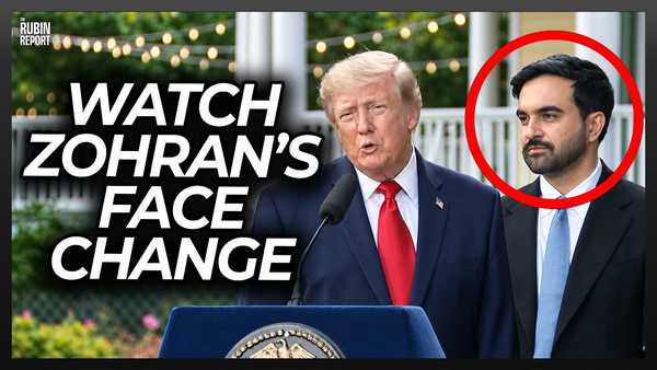 Watch Zohran’s Face Change When Trump Says This About Him in Front of the Press