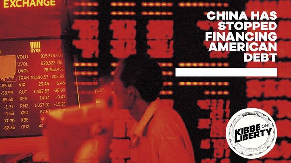 China Has Stopped Financing American Debt