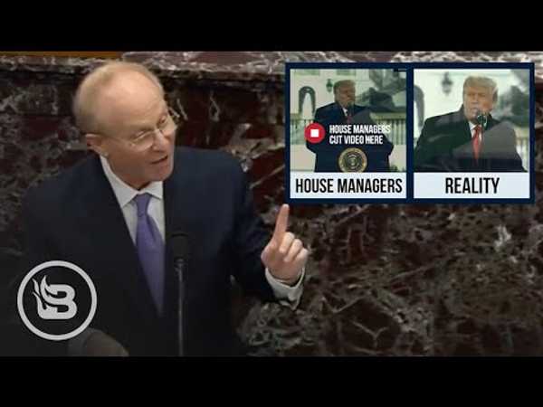 Trump’s Lawyer EXPOSES Dems For Playing Manipulated Video of Capitol Riot