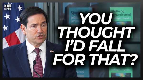 Press Stunned by Rubio’s Brutally Honest Answer About Russian Plague Rumor