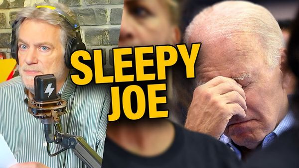 Joe Biden ASLEEP While Meeting Survivors of Maui Wildfires