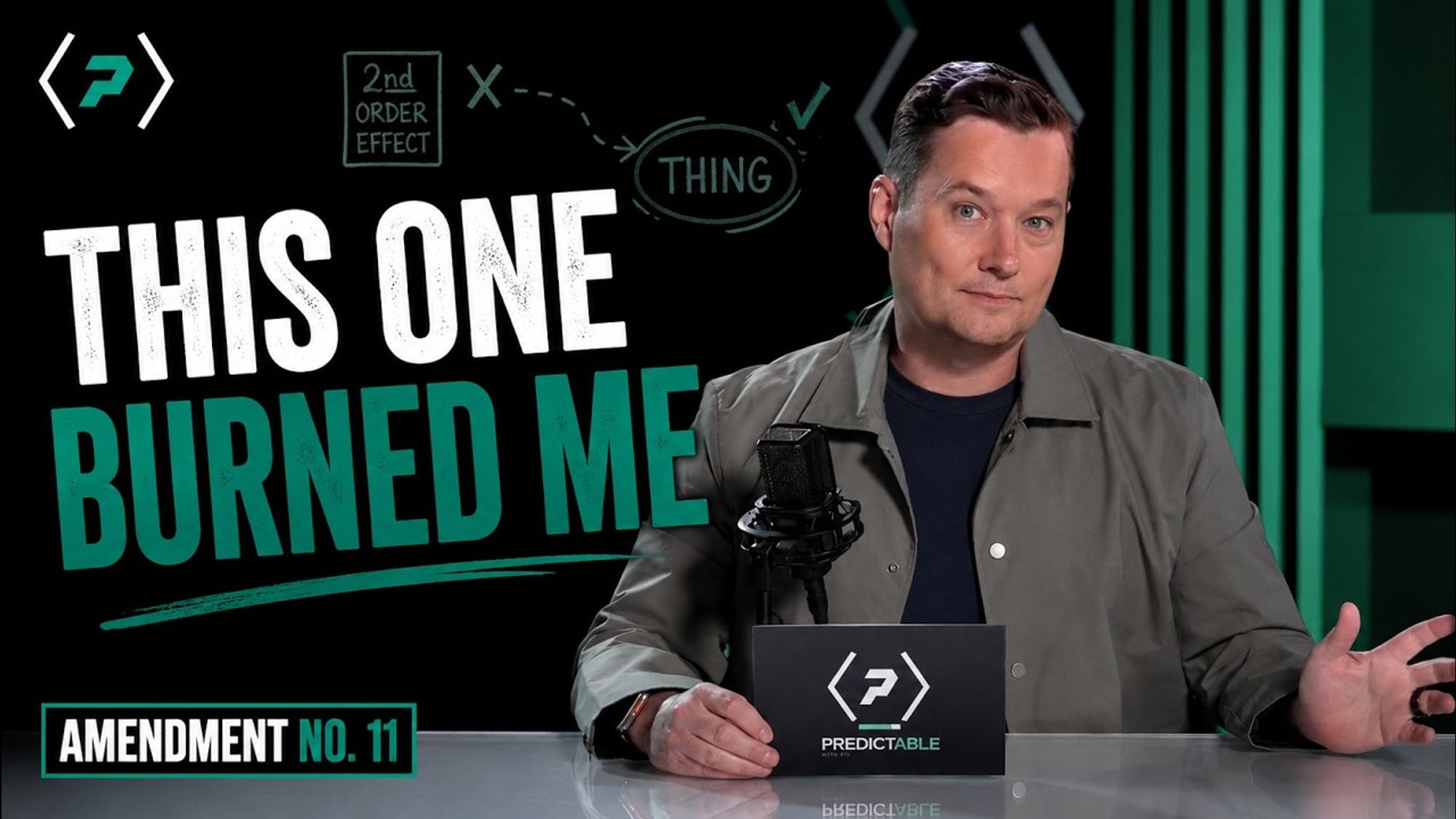 Invest in the Thing, Not the Second-Order Effect | Amendment No. 11