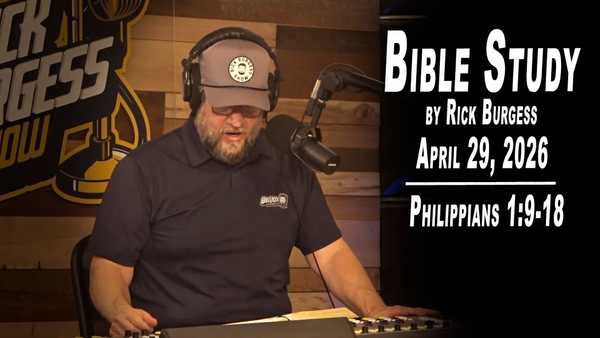 Bible Study by Rick Burgess | LIVE | 4/29/26