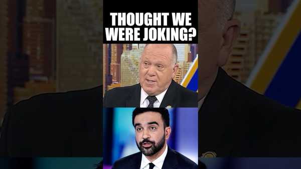 Zohran Mamdani Just Got Scared After Border Czar’s Latest Threat to Him