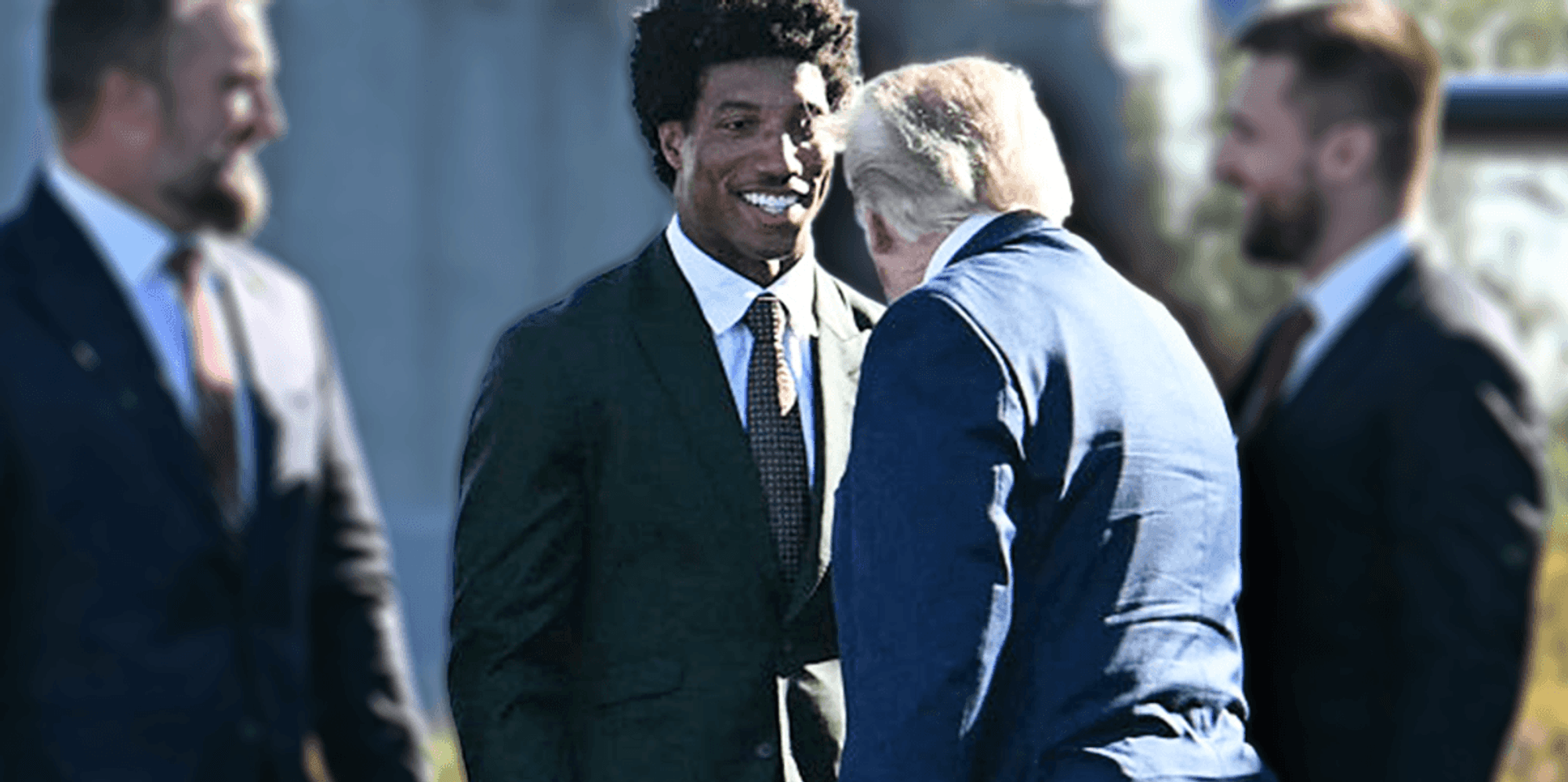 Baltimore Ravens star Marlon Humphrey trashed for meeting with Trump — but another star is backing him up