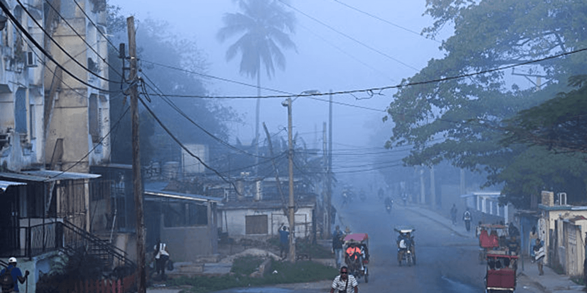 headline: Cubans torch communist headquarters in protest of 
