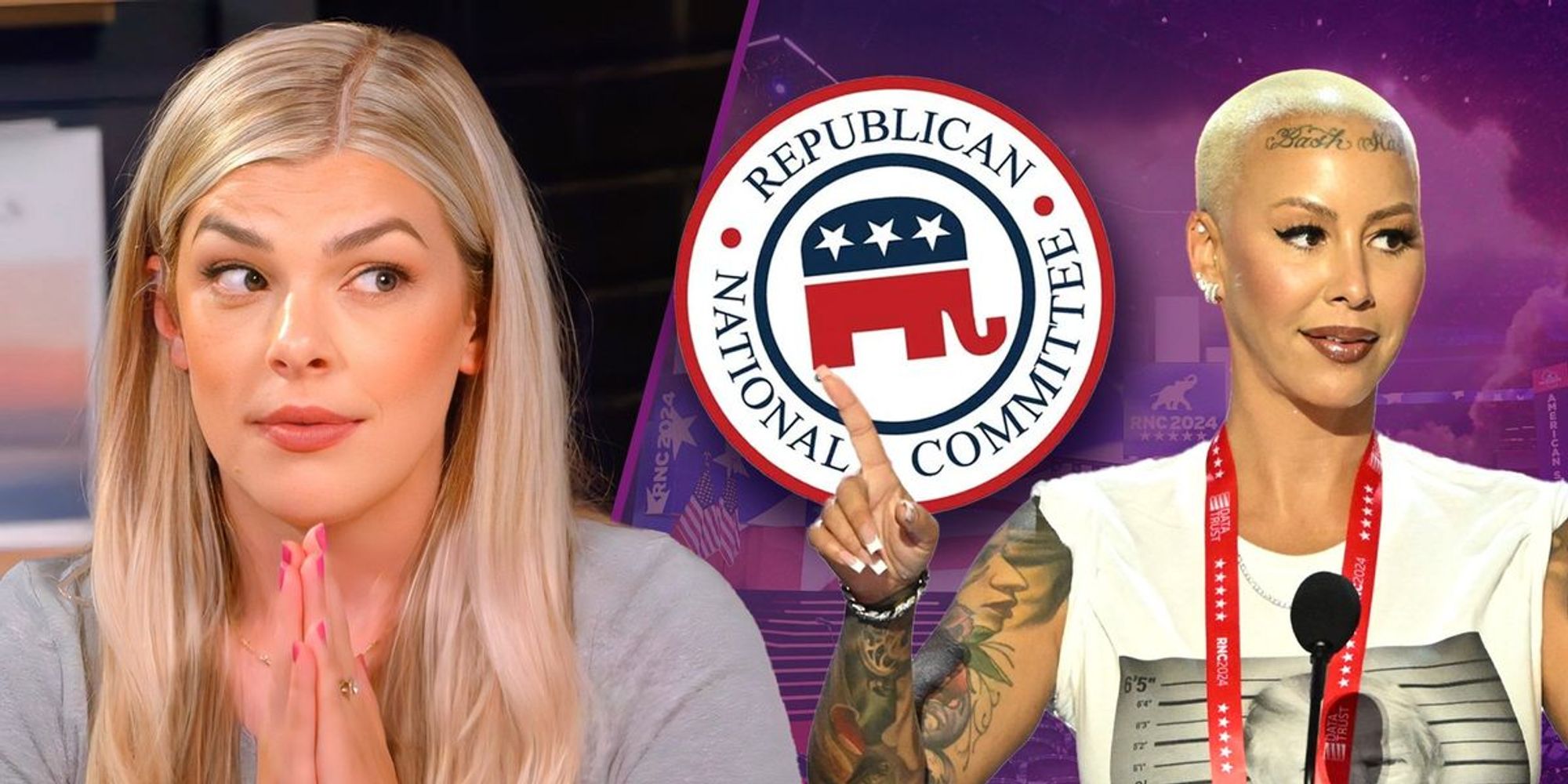 OnlyFans model and abortion advocate praises Trump on STAGE at the RNC