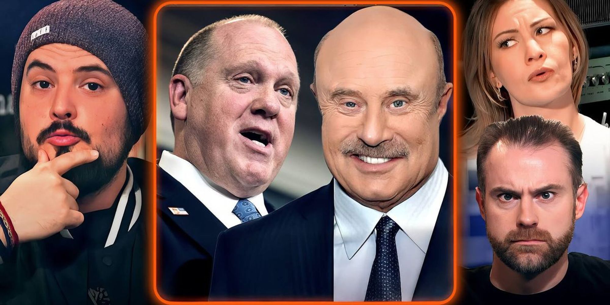 You Look Like Dr Phil Dr Phil Joins Ice Raids In Chicago