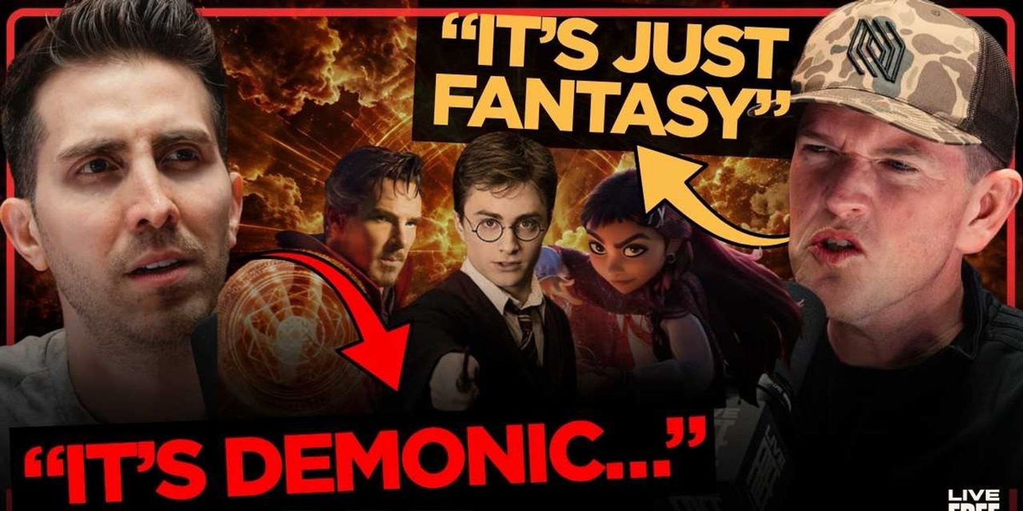 Can Christians watch movies featuring magic and witchcraft? Two pastors debate.