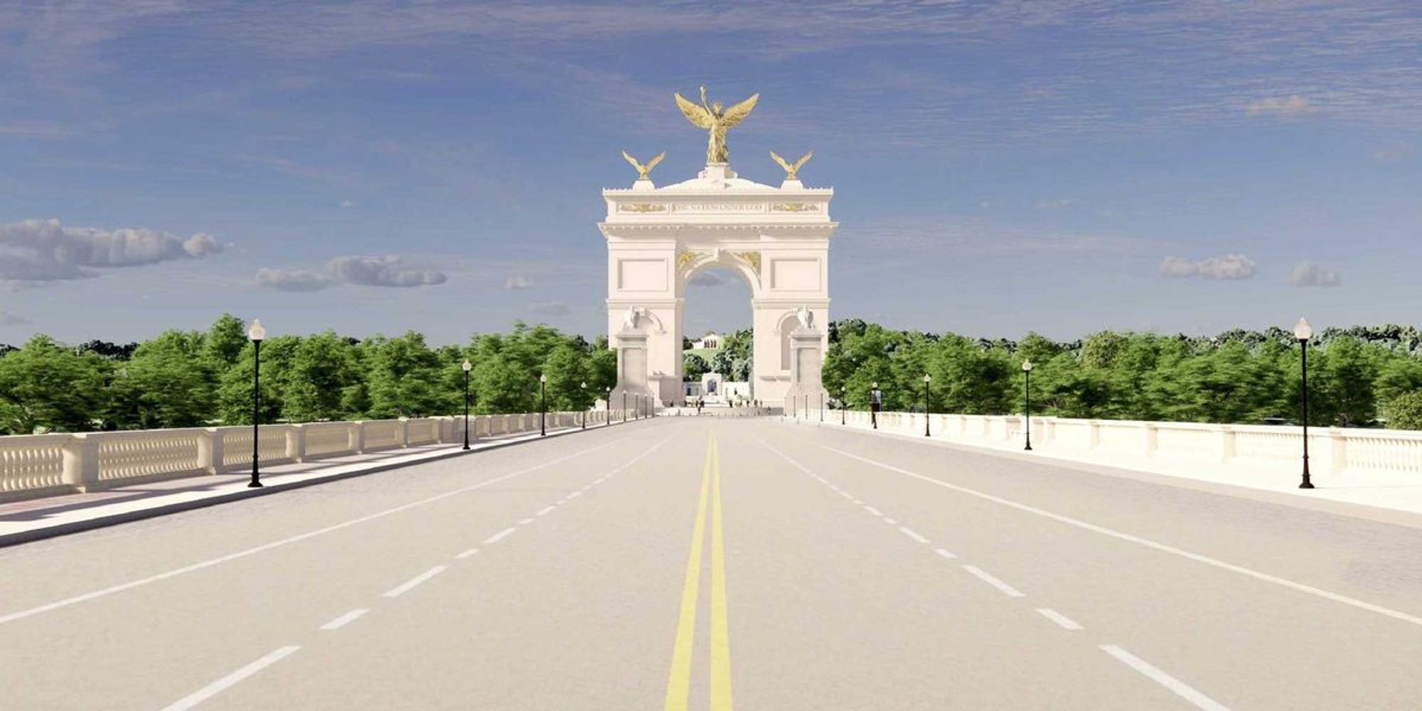 Trump reveals plans for 'Independence Arch' for 250th US anniversary ...