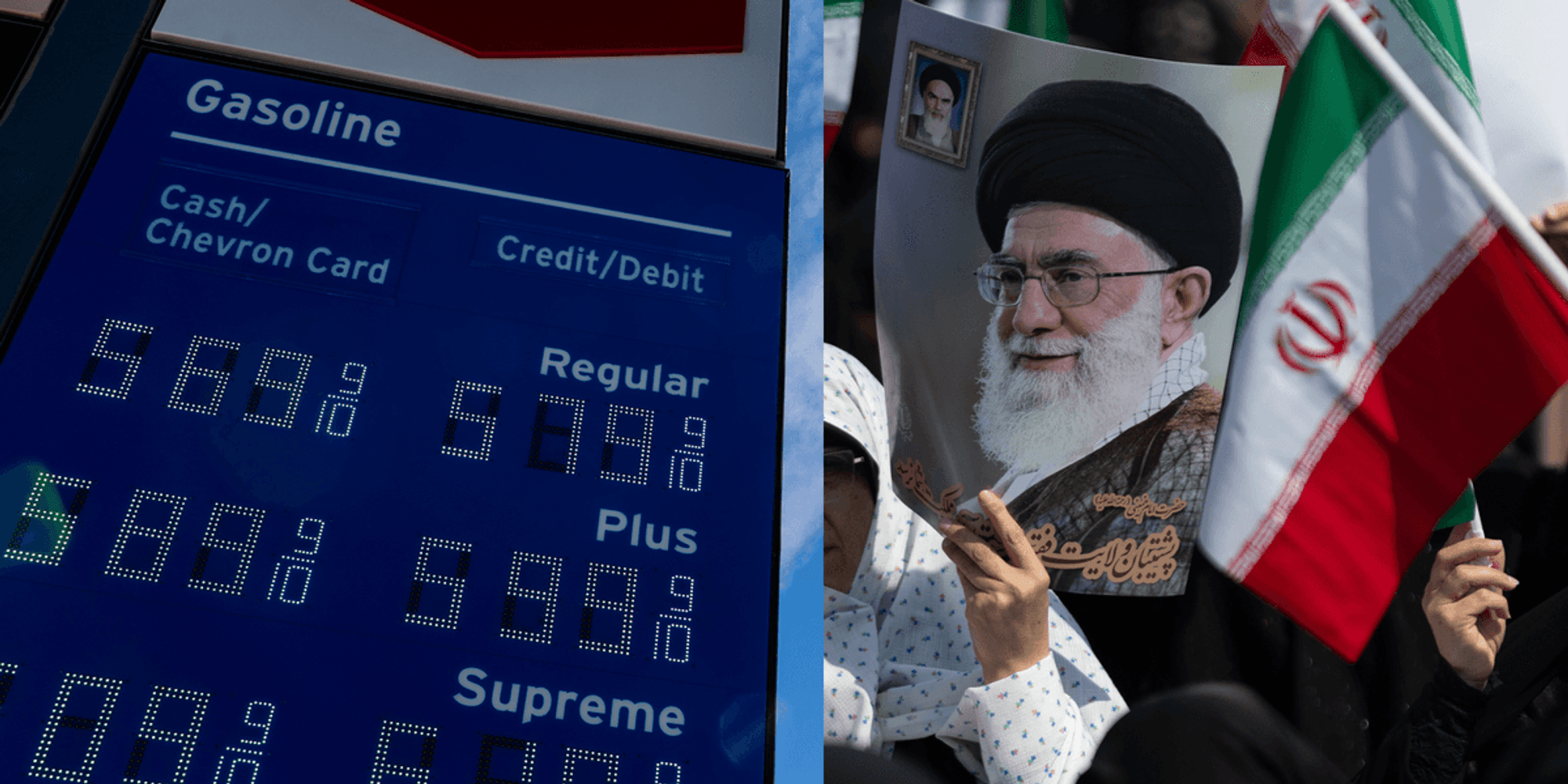 US gas prices skyrocket to highest level since 2023 after 19 days of ...
