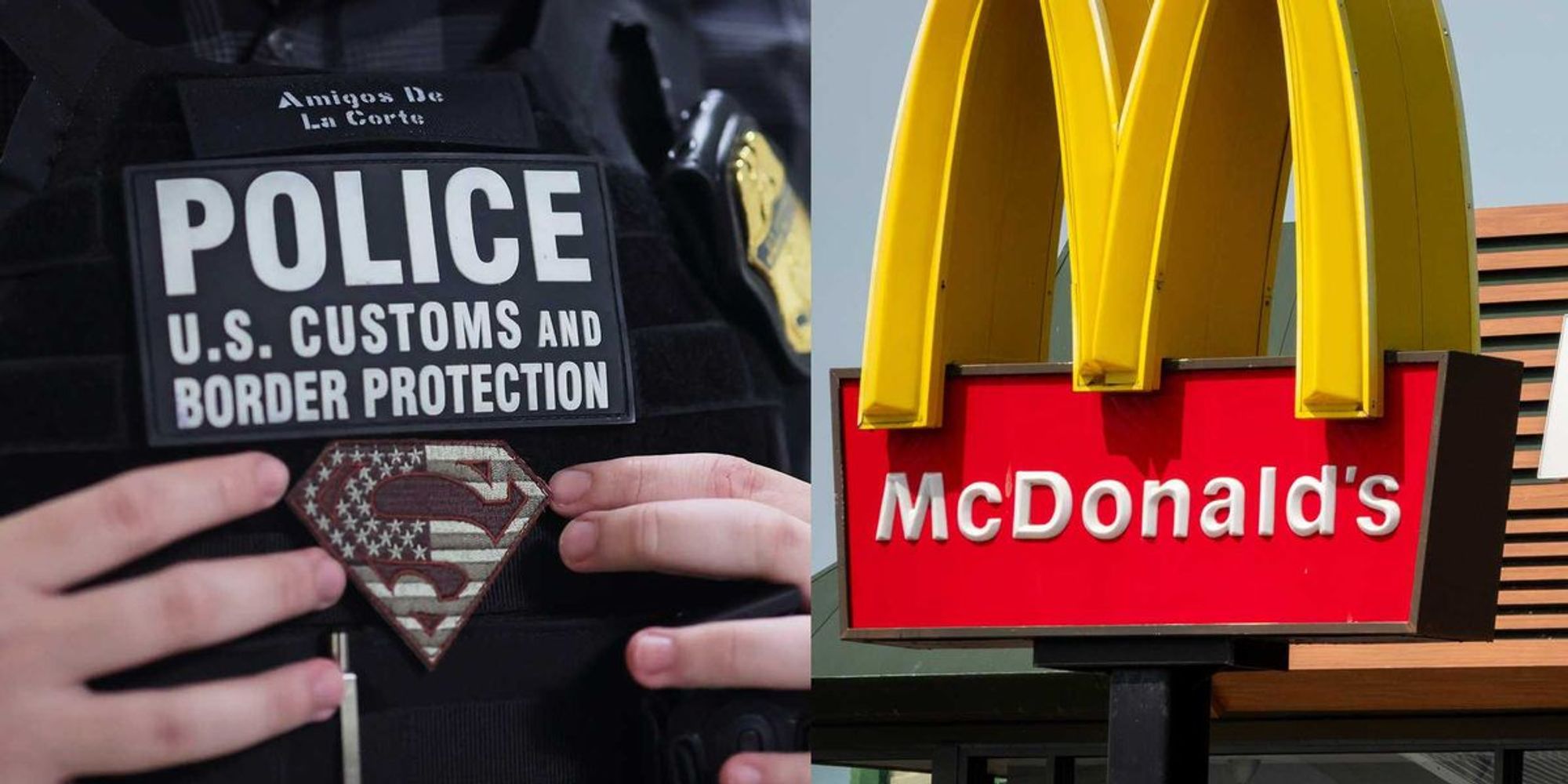 headline: VIDEO: Man puts McDonald's worker in a headlock af